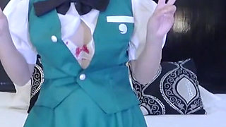 Cosplay Angel. Nurse Style Cosplayer Brings a Playful and Lively Solo Performance in a Fun Character Moment - Part2
