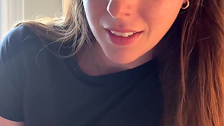 Hottie in Glasses Tells You How to Stroke!