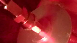 Pregnant whore full of cum machine fucked