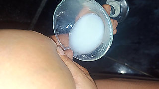 High Pressure Milk Spray!