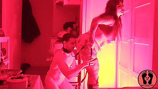 Chastity Cage Is Opened After a Month Amazing Blowjob Huge Cumshot Facial