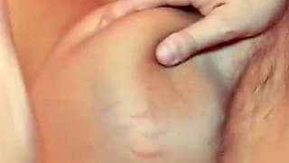 Blonde German skinny teen Laura secretly fucked by step father