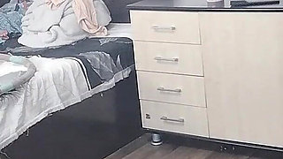 Sexy Wife Workout at Home Naked.