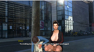 Perfect Housewife - Gameplay - Roleplay - Wife Exposed Herself to Collegue - Twerking Her Ass to Oldman and Husband