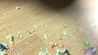 He Takes His Meal Thanks to My Feet...