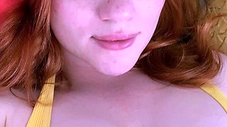Big boobs milf masturbates with her dildo