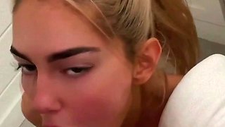 Olivia Mae Blows And Gets Fucked In Her Bathroom Onlyfans