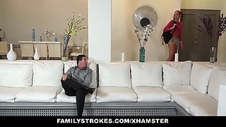Not step-daughter learns to be a excellent chick