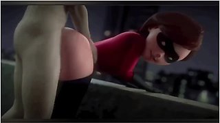 Elasticgirl Hentai Milf Stepmom Big Ass With Car Toon