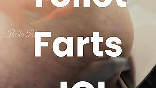 Toilet Fart JOI by Bella Blast