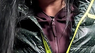 Downjacket Tease, Sweaty Tracksuit Cameltoe and Pussy Slapping