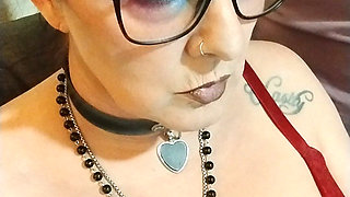 MILF Smoking in a Bra