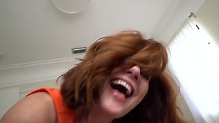 Horny Porn Clip Red Head Wild