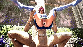 Climax, reverse gangbang, hentai