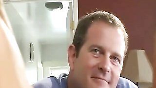 Charming model at housewife trailer