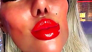 Bimbo Mega Fake Tits Fuked Hard in Disco