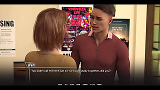 Taboo University - Red Head Blind Girl Undresses so She Can Feel My Hard Cock Inside Her