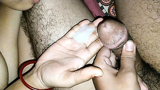Husband's Friend Tiny Dick But Tasty Cum - Indian Step Sister Sucks & Swallows