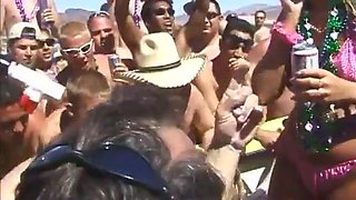 Wild groupie on the beach: Big Tits, Amateur  Sexy Porn