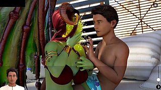 The Spellbook Succubus Sex and Fisting - Animated Porn Game