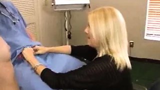 Teen Erica loves visiting the her handsome doctor for her