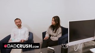 Fatigued of his stepdaughter\u2019s bratty attitude, stepdad takes her to his office to train her discipline