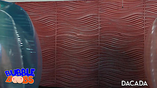 Bubble boobs fun with DaCada and Ashley Cumstar