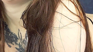 Asian Woman Suffers From Hiccups