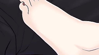 Quickie a Love Hotel Story: Professor Giving Foot Job to Her Student in the Restaurant He Busted Nut in His Pants - Episode 6