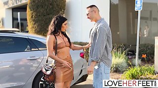 Jasmine's footjob movie