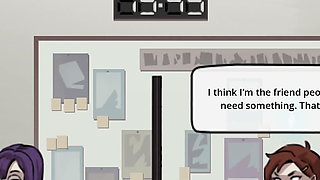 Femboy Ghost Gameplay Part 1 - Discreet Masturbation at Work