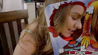 Stepbro won the game and fucked stepsis