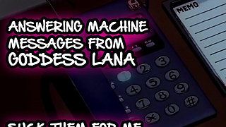 AUDIO ONLY - Answering machine messages 1 suck them for me