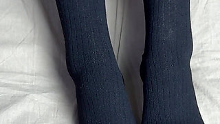 Solo Girlfriend with Rubber Dick Toy