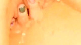 Sexy Sunny Lane Solo in Shower!