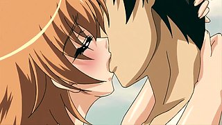 Uncensored Hentai: Lusty Buxom Babes Turn a Normal Guy Into a Sex-addict After a Hardcore Orgy