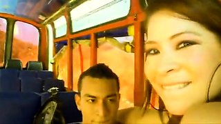 Czech Asian Amateur Gets Fucked on The Bus