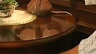 Vintage Threesomes with Two Wonderful MILFs Ass Fucked and Cumshot in Mouth by Big Dick