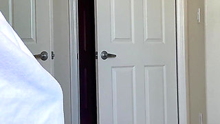 Sexy Blonde College Girl Loves Cum on Big Cock so Much
