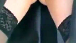 Petite in bondage humiliating tits pinching
