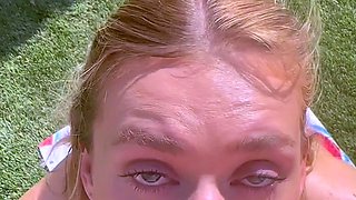 Halli N Lover Gets Fucked While Sunbathing Outdoor Onlyfans