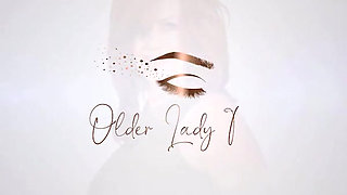 British Granny Poppy Real Orgasm Mastubation
