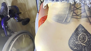Fishnet Anal Slut