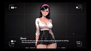 My New Girlfriend [ Taboo Hentai Game ] Ep.35 My GF Likes to Show Her Latex Panties to Older Man!
