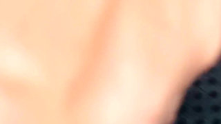In the Car I Stop in a Parking Lot to Dildo My Pussy Like a Whore at the Risk of Being Surprised by Strangers