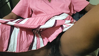 Office Secretary Hairy Stepsis - Natural Look, Workplace Fantasy and Unfiltered Energy