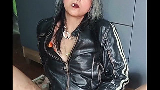 From My Pussy to Your Lips - Wet Cigarette Fetish I'm Leather