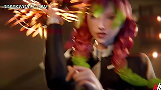 PHAT ASS WHITE GIRL Mitsuri gets Gonzo Butt sex Nail and Facehole Crammed with Spunk (3 DIMENSIONAL Toon)