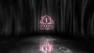 TANGENTOD Dominant Women in Black Rubber Discipline Submissive Male on Table