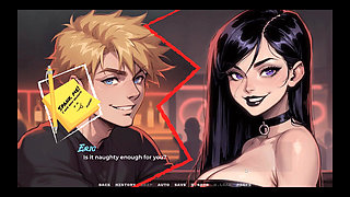 My New Girlfriend Taboo Hentai Game Ep. 41 BDSM Spanking with My Goth GF!